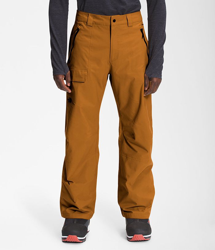 The North Face Παντελόνι Σκι Καφε Ανδρικα Seymore - Greece 9071OVKIJ